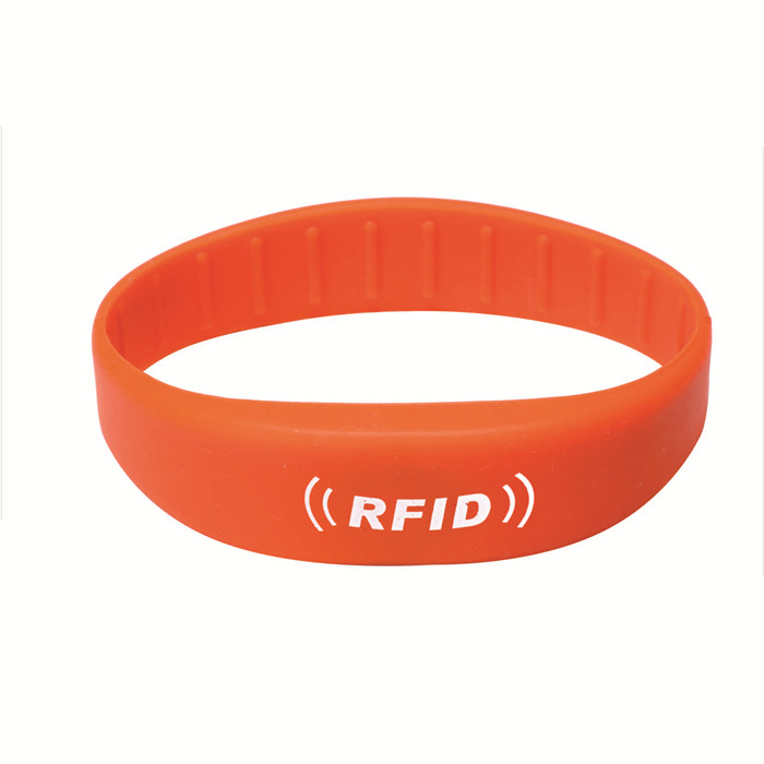 RFID Flachkopf Silikon Armband